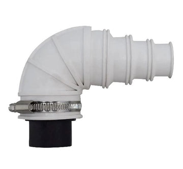 Non Return Valve Elbow Pipe 4 Step Sizes 22-40mm