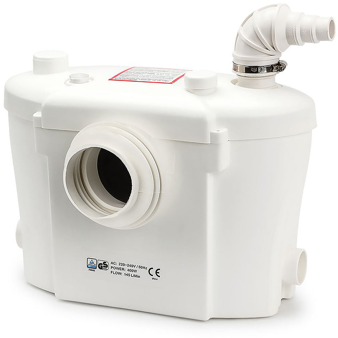 Macerator Pump Homac H400 3 in 1 Silent Pump Carbon Filter - Plumbers Choice