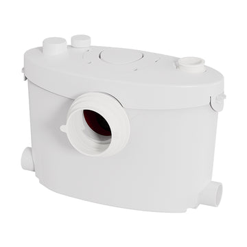 Homac H400 Plus Macerator Pump for Toilet Shower Sink Waste IPX4 Rating 550 Watt 3 or 4 in 1 - Plumbers Choice