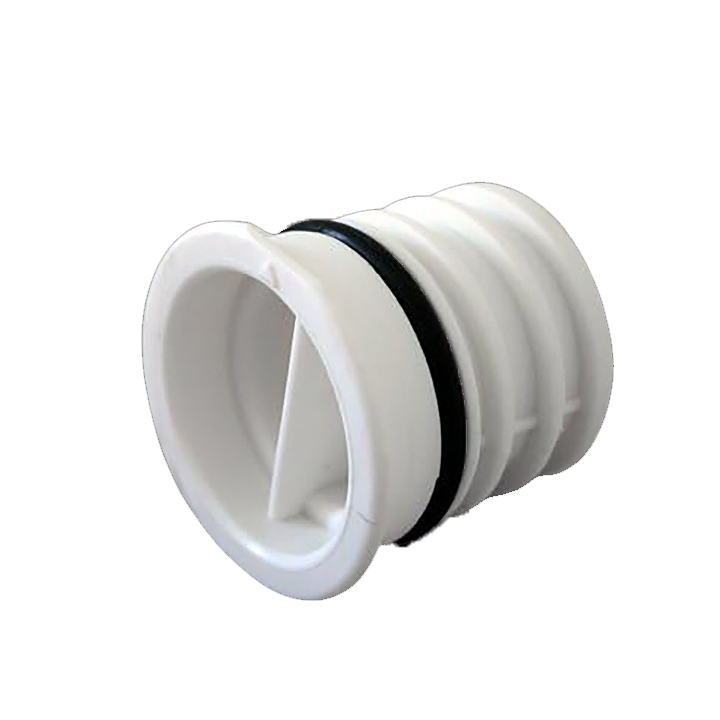 Macerator inlet blanking plug