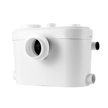 Macerator Pump 750W 3 or 4 inlets P750A Silent Heavy Duty for Toilet Shower Sink Powerful Excellent IP54 Rated